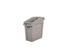 Rubbermaid 13-Gallon Slim Jim Under Counter Trash Can, Beige