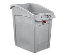 Rubbermaid 2026721 Slim Jim 23-Gallon Undercounter Trash Can, Gray