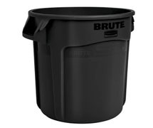 Rubbermaid 1779734 Brute 20-Gallon Round Trash Can, Black