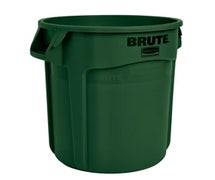 Rubbermaid FG262000DGRN Brute 20-Gallon Round Trash Can, Green