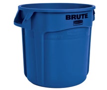 Rubbermaid FG262000BLUE Brute 20 Gallon Round Trash Can, Blue