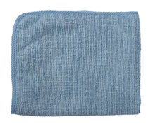 Rubbermaid 1820579 Light-Duty Microfiber Cloth, 12" x 12", Blue