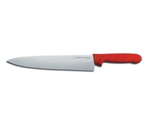 Color Coded Cooks Knife - Sani-Safe, 10" Blade, Red