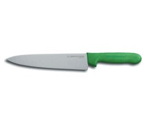 Color Coded Cooks Knife - Sani-Safe, 8" Blade, Green