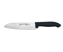 Dexter Russell 36004 - 360 Series 7" Santoku Knife with Color Coded Handle, Black