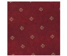 Marko 57194242SM023 - Extra Heavy Vinyl Tablecloth Size: 42"x42", Maroon, Aster, By the Each