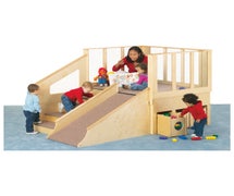 Jonti-Craft 9750JC Tiny Tots Loft - 12-24 Months - with Bins