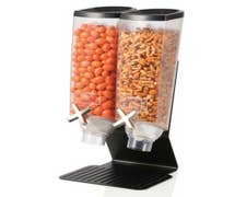 Rosseto EZ50299 Standard Dry Food Dispenser - 2 Gallon Capacity, Double Tube Unit