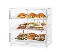 Rosseto BD129 Small Bakery Cabinet with 3 Frosted Trays (2 Doors)