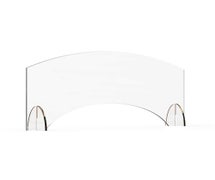 Rosseto AG004 Avant Guarde 36"Wx15-1/2"H Acrylic Sneeze Guard with Pass-Through Window