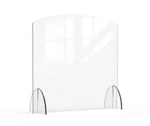 Rosseto AG016 Avant Guarde 36"Wx40"H Acrylic Sneeze Guard