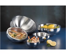 American Metalcraft AB13 Stainless Steel, Satin Bowl, Double Wall, Angled, 216 Oz.