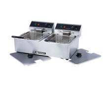 Admiral Craft DF-6L/2 Double Tank Fryer, 120V 6L