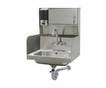 Advance Tabco - 7-PS-87 - Hand Sink, Wall Model, 14"W X 10" Front-To-Back X 5" Deep Bowl, 20 Gauge 304 Series Stainless Steel