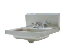 Advance Tabco - 7-PS-20 - Hand Sink, Wall Model, 14"W X 10" Front-To-Back X 5" Deep