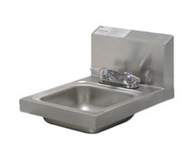 Advance Tabco 7-PS-22 - Hand Sink, Wall Model, 9"D X 9" Front-To-Back X 5" Deep, 20 Gauge 304 Series Stainless Steel