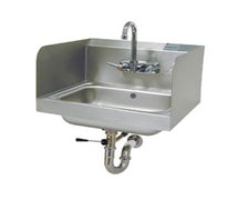 Advance Tabco - 7-PS-40 - Hand Sink, Wall Model, 14"W X 10" Front-To-Back X 5" Deep Bowl, 20 Gauge 304 Series Stainless Steel