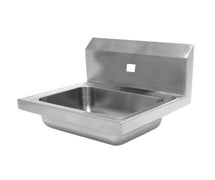 Advance Tabco 7-PS-71-EC-X Hand Sink, Wall Model, 14" Wide X 10" Front-To-Back X 5" D