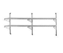 Advance Tabco - AB2-14 - Shelving Post, End Mount, Adjustable, 2-Tier, Per Pair