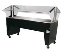 Advance Tabco B4-STU-B Portable Solid Top Buffet Table, 62-7/16"W