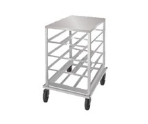 Advance Tabco - CRSS10-54 - Can Rack, Low-Profile Mobile Design With Stainless Steel Top, With Sloped Glides For Automatic Can Retrieval, Designed For #10 & #5 Cans