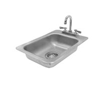 Advance Tabco - DI-1-5 - Drop-In Sink, 1-Compartment, 10"W X 14" Front-To-Back X 5" Deep Bowl