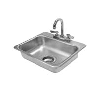 Advance Tabco - DI-1-35 - Drop-In Sink, 1-Compartment, 14"W X 10" Front-To-Back X 5" Deep Bowl