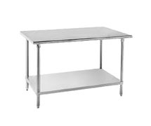 Advance Tabco SS-3610 Work Table, 36"D Top, Without Splash, 120"W