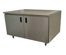Advance Tabco - HB-SS-363 - Work Table, Cabinet Base With Hinged Doors, 36"D, 36"W, No Midshelf