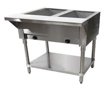 Advance Tabco HF-2G-LP-X Hot Food Table, Lp Gas, 31-13/16"W, (2) 12" X 20" Wells