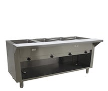Advance Tabco HF-4E-240-BS Hot Food Table, Electric, 62-3/8"W, (4) 12" X 20" Wells