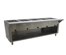 Advance Tabco HF-5G-LP-BS Hot Food Table, Lp Gas, 77-3/4"W, (5) 12" X 20" Wells
