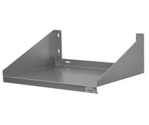 Advance Tabco MS-18-24 Microwave Shelf, Wall-Mounted, 24"W X 18"D, Stainless Steel