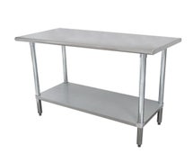 Advance Tabco SLAG-243-X - Stainless Steel Work Table with Shelf, 36"W X 24"D