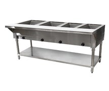 Advance Tabco SW-4E-120-X Hot Food Table, Electric, 62-7/16"W, (4) 12" X 20" Wells