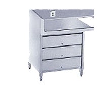 Advance Tabco - TA-38 - Drawers, (3) Tier, 20"W X 20"D X 5"Deep Drawer Inset, Stainless Steel