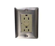 Advance Tabco TA-62C Electric Outlet Under Top Of Overshelf, Gfi, Duplex