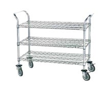 Advance Tabco - WUC-1836P - Utility Cart, Wire, Open Design, Three Shelves