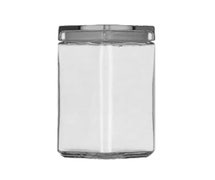 Anchor Hocking 85589R Square Jar, 2 qt.