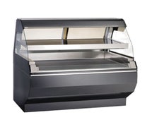 Alto-Shaam ED2SYS482SSS Halo Heat Heated Two-Tier Display Case W/ European Style Base, 48" L, Self-Service, 230V