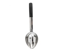 Tablecraft AM5354BK Spoon - slotted, 6/CS