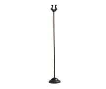 American Metalcraft HPBL18 Number Stand, 2-1/4" Dia. X 18"H