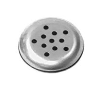 American Metalcraft 3306T Shaker Top, Stainless Steel, Cheese-Round
