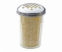 American Metalcraft 3319 Heavy-Duty SAN Plastic Shaker with Extra-Large Holes, 12 oz.