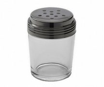 American Metalcraft 4406 Shaker, Glass, Contemporary, Shaker W/ Cheese Top, 6 Oz.