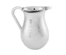 American Metalcraft DWPH64 Pitcher, Double Wall, Hammered, 64 Oz.