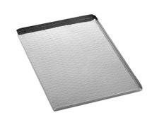 American Metalcraft HMST12 Stainless Steel, Hammered Tray With Sides, 12" L