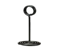 American Metalcraft NSB1 Number Stand, Black, Swirl, 1-1/2" H