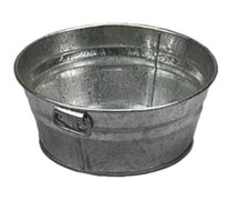 American Metalcraft MTUB63 Tub, Galvanized, 27 Oz.