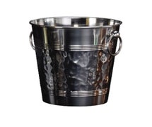 American Metalcraft WB9 Wine Bucket, Hammered With Handles